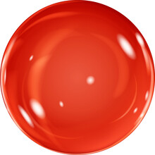 Big Red Sphere With Glares