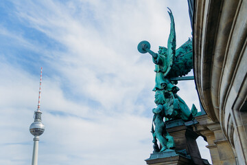 Wall Mural - the very historic city of Berlin