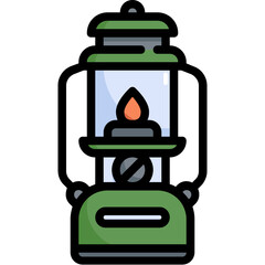 Sticker - lantern icon