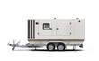 Trailer Mounted Diesel Generator on isolated background png