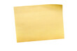 Yellow sticky post it note photo transparent background isolated PNG file