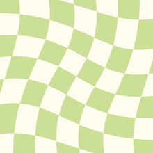 Twisted Checkerboard Vector Background For Banners, Cards, Flyers, Social Media Wallpapers, Etc.