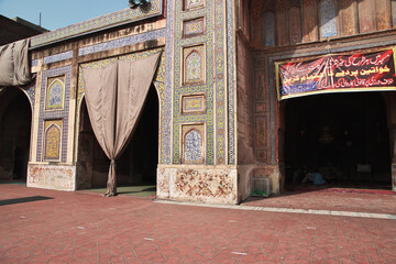 Sticker - Wazir Khan Mosque in Lahore, Punjab province, Pakistan