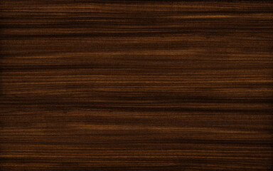 Wall Mural - Beautiful dark brown wood with an abstract wavy grain