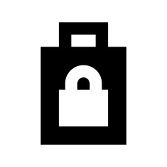 Sticker - Lock Vector Icon