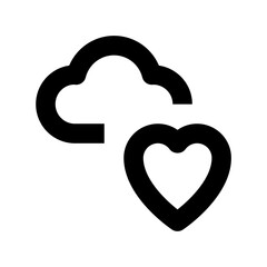 Sticker - Cloud Computing Vector Icon