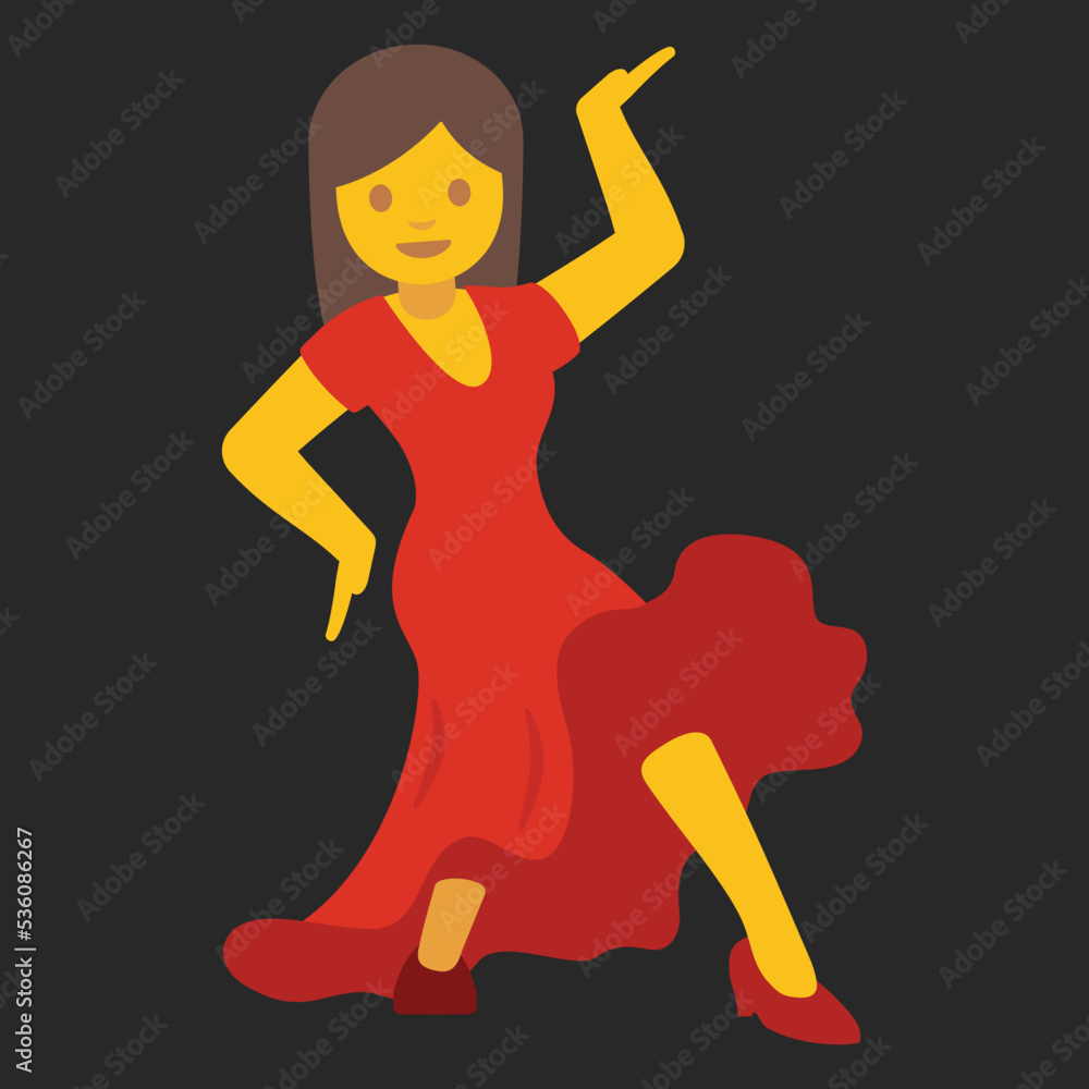 chinese dress ladies Emoji Asymmetrical Hemline Dress Red– Selfie Leslie main image 1