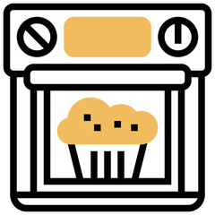 Sticker - Oven icon