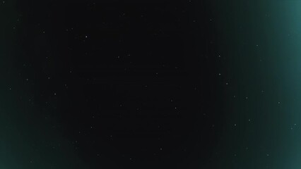 Wall Mural - Night space. Universe timelapse. Telescopic shooting. Deep dark sky with lense flare light circles and falling stars view fast motion.