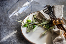 Rustic Summer Table Setting