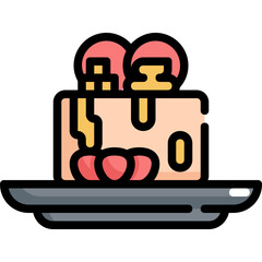 Sticker - toast icon