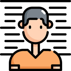 Sticker - prisoner icon