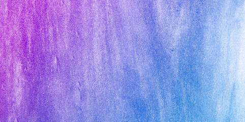 Wall Mural - Grunge paint texture by gradient colourful paint colors blue pink for background.