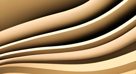 Wall Mural - Abstract wave background. composition of shapes. Luxury paper cut background.