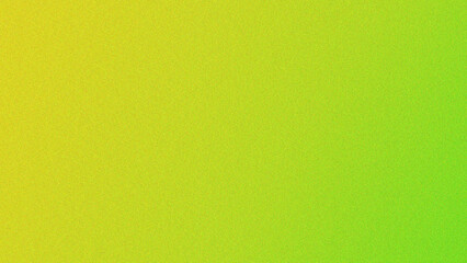 Wall Mural - Neon green yellow color gradient grain texture background.