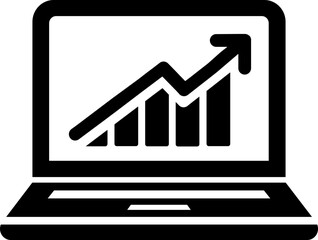Wall Mural - computer infographic icon