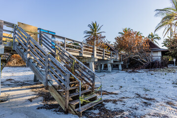  Hurricane Ian Naples Beach Florida Aftermath