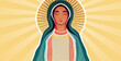 Catholic holiday. Guadalupe's Virgin. Catholic Mexican pilgrimage. Feast of December 12. Annual festival of La Guadalupana
