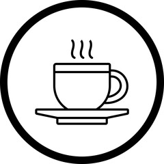 Sticker - Coffee Icon Style