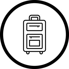 Sticker - Luggage Icon Style