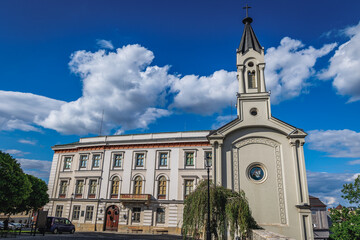 Canvas Print - St Anne Chapel of Castle of Sulkowski Princes in Bielsko-Biala, Poland