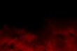 Dark red smoke cloudy background. Blurred photo of dark red sky. Photo can be used for the concept of Halloween and galaxy space background.	
