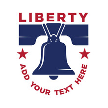 Liberty Bell Logo Vector