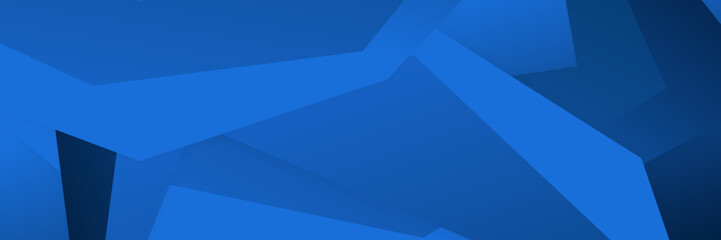 modern blue abstract web banner background creative design