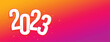© starlineart - minimal style new year 2023 vibrant banner