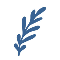 Leinwandbilder - Simple leaf illustration for design element and ornament