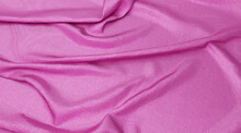 Digital Bright Gaudy Pink Woven Linen Cloth Texture 3D Rendering