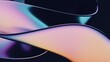 © Cláu3Dia - Abstract fluid 3D render iridescet modern retro futuristic dynamic wave in motion. Ideal for backgrounds wallpapers banners posters and covers