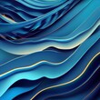 © Littleriver/Wirestock Creators - Abstract blue illustration - great for background