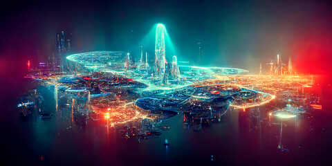 engineering map, big data, technology, ai, sharp picture, future design, back creative, lighting, colored led lights