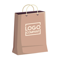 Poster - eco company bag mockup