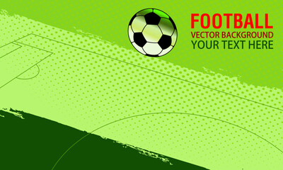 Wall Mural - Football or soccer abstract background,  suitable for your project: website, poster, display, banner, brosur, templates,and more.  