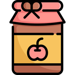 Sticker - jam icon