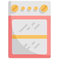 Sticker - oven icon