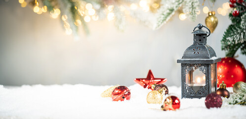 Wall Mural - christmas holiday background