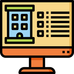 Sticker - booking icon