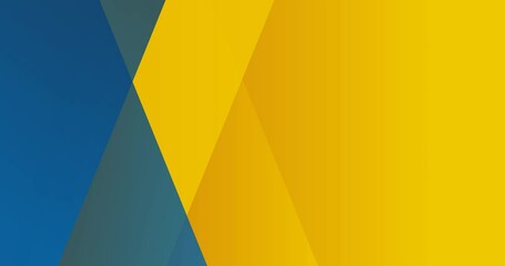 Wall Mural - blue yellow gradient line field line intro banner animation