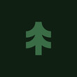 © SUPERGHONAM - simple tree logo design illustration vector template