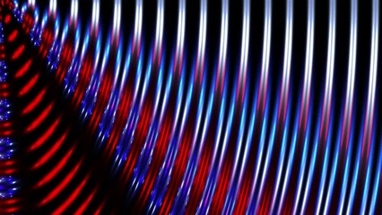Canvas Print - abstract animation digital graphic of colorful hypnotic kaleidoscope motion background. futuristic b