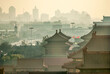 Rooftops of the Forbidden City Imperial Palace in Beijing, China