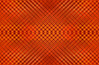 pomarańczowa abstrakcja z ukośnymi liniami i małymi kwadracikami
