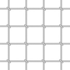 Rope net pattern