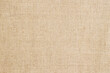 Hessian sackcloth background, beige craft color. Natural burlap canvas