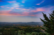 Toskana, Nacht, Lichter, Panorama, Italien, Abend, Landschaft