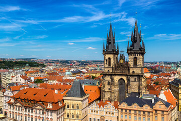 Wall Mural - Old Town square in Prague