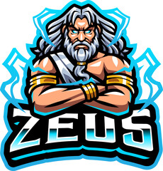 Sticker - Zeus esport mascot 